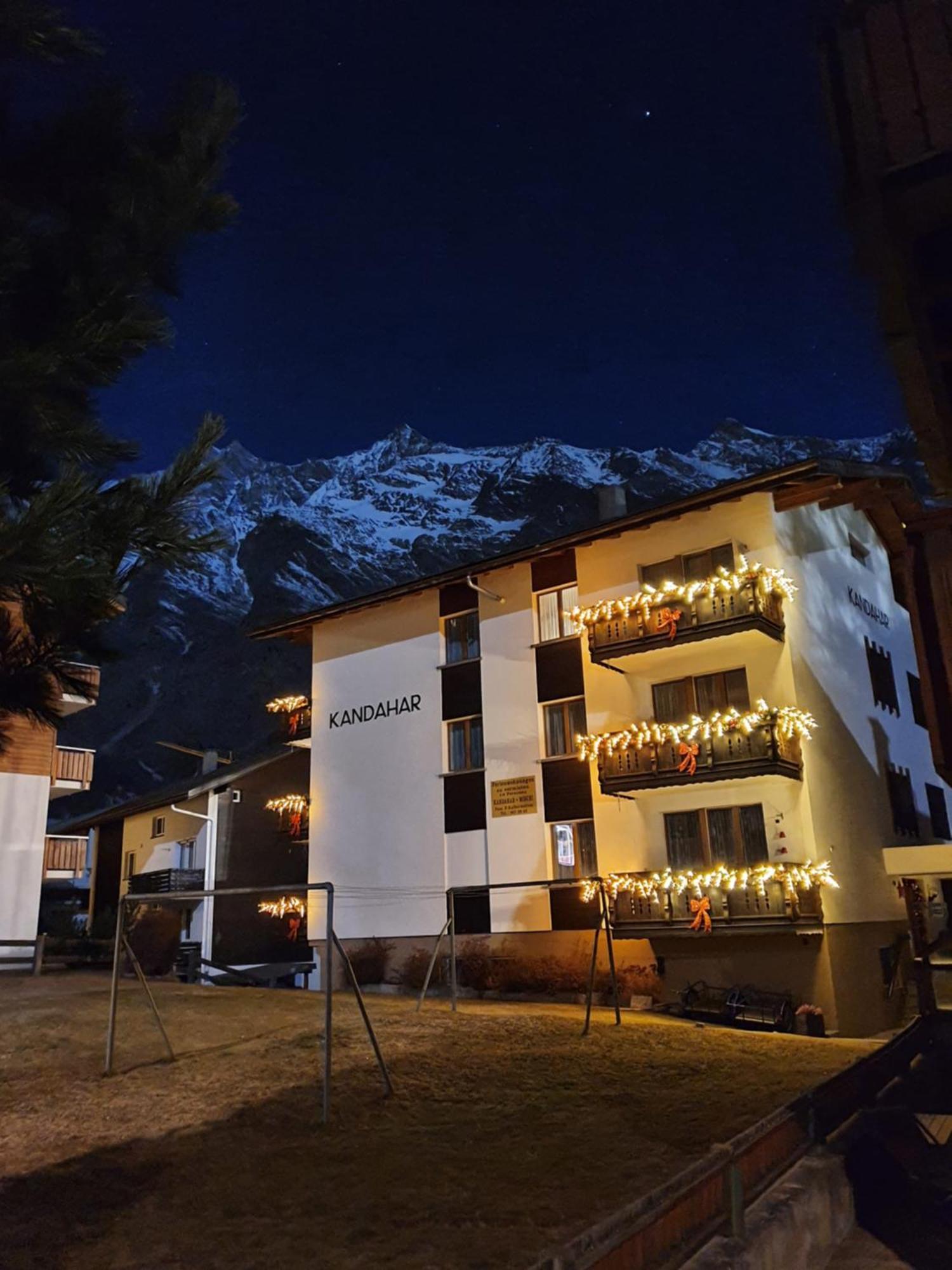 Haus Kandahar Saas-Fee Esterno foto