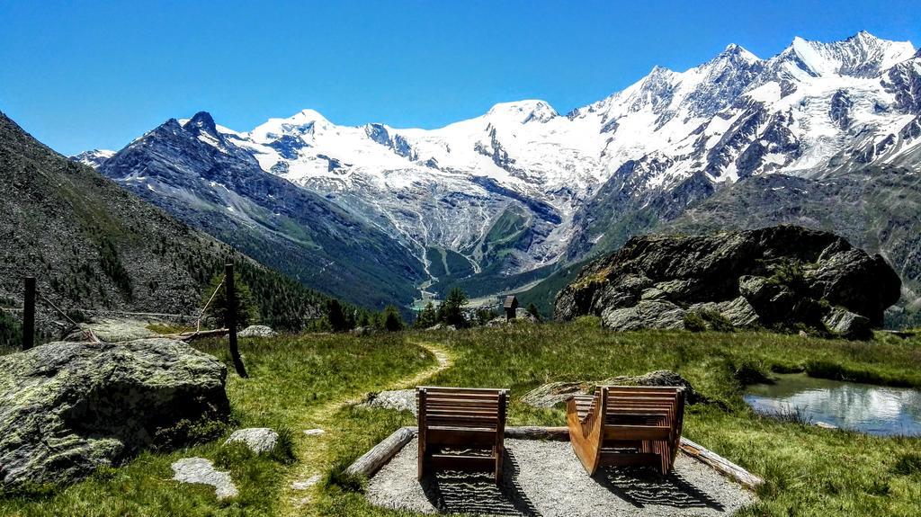 Haus Kandahar Saas-Fee Esterno foto